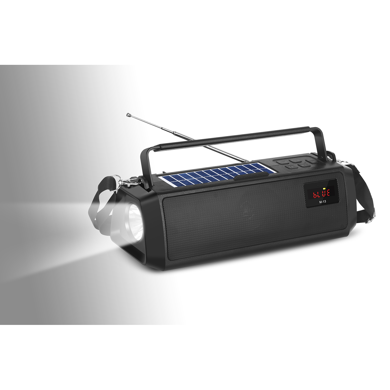 اسپیکر بلوتوث قابل حمل خورشیدی مدل IMPAX M13 - Image 9